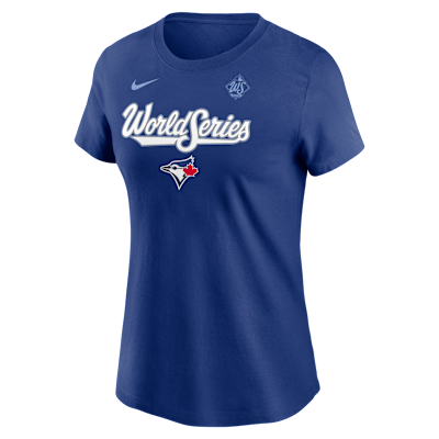【美品】ナイキ MLB ブリュワーズ ウィンドシャツ 2025年モデル Toronto Blue Jays 2025 World Series Participant Authentic